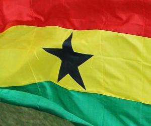 пазл Флаг Ганы